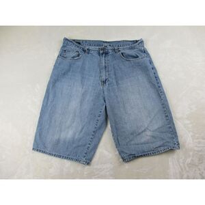 Karl Kani Shorts Mens 38‎ Blue Jeans Denim Y2K Baggy Hip Hop Streetwear Casual*